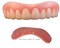 Instant Smile Teeth upper veneer secure cosmetic costume teeth dental - Size Small